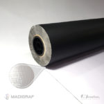 NOVAFLEX 13 OZ. 2.2MX50M BRILLANTE RESPALDO NEGRO