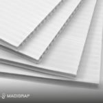 PLASTICO CORRUGADO BLANCO 3MM 1.22M X 2.44M