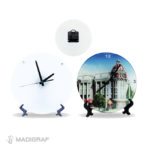RELOJ PARA SUBLIMACION VIDRIO CIRCULAR